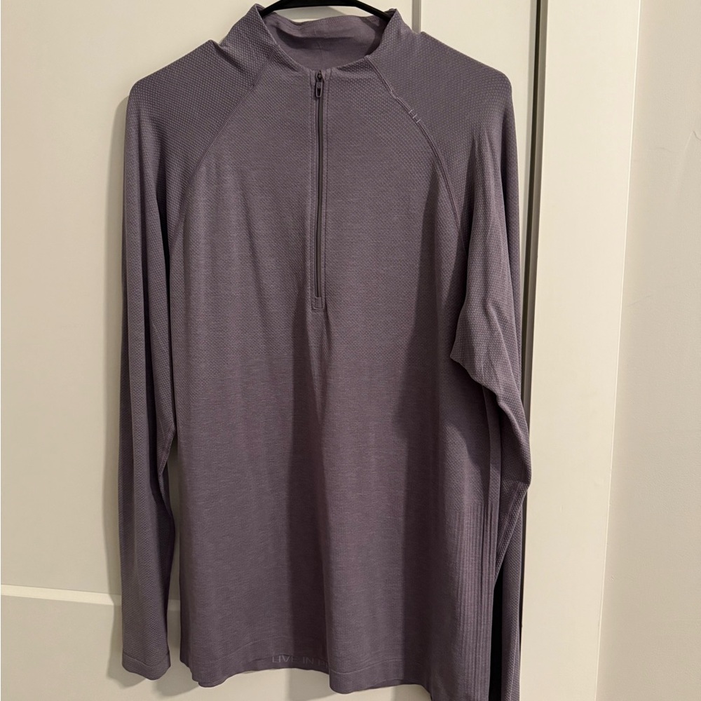 Lululemon Athletica Purple 3/4 Sweatshirt